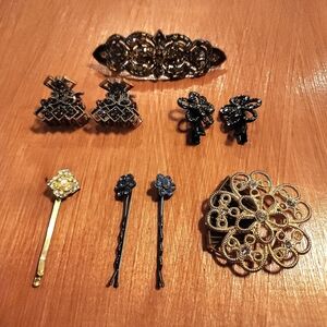Lot Of 5 Hair Accessory Assortment